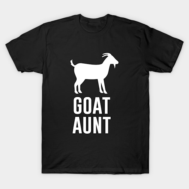 Goat Aunt T-Shirt by redsoldesign